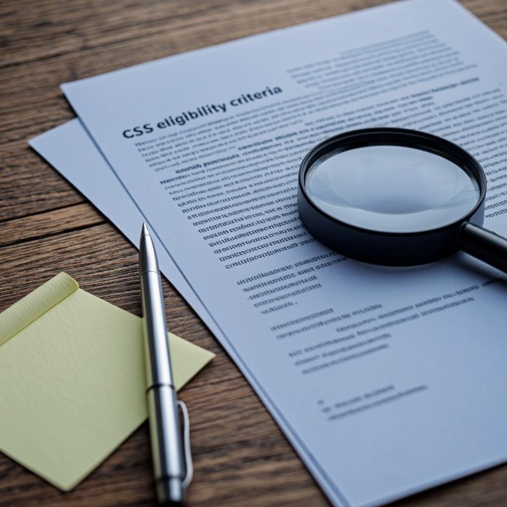 CSS eligibility criteria document