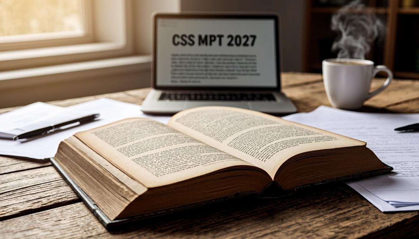 CSS MPT 2027 English Vocabulary: MCQs Preparation Guide